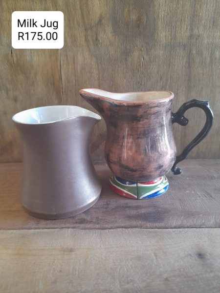 Milk Jug with South African Colours